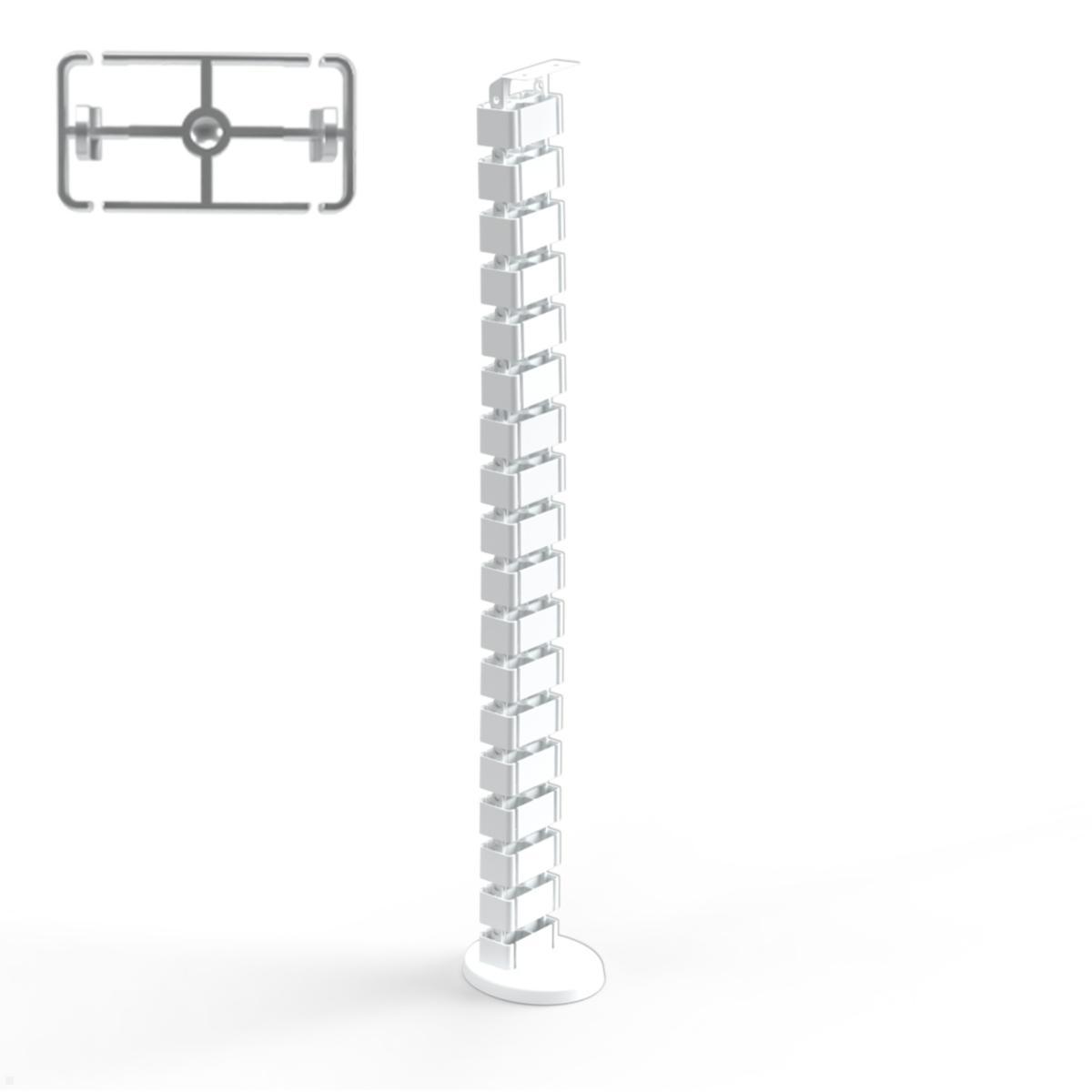 TecLines TKF001W Kabelf?hrung f?r Steh-Sitz Tisch 128,5 cm, wei? TecLines TKF001W Kabelf?hrung f?r Steh-Sitz Tisch 128,5 cm, wei? von TecLines