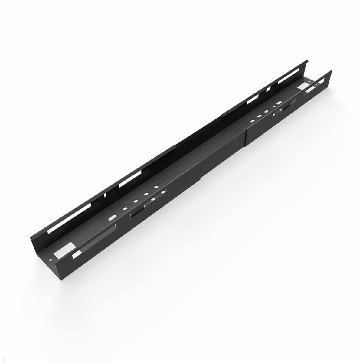 TecLines TKW006B Kabelwanne ausziehbar 1100 - 1700 mm, schwarz TecLines TKW006B Kabelwanne ausziehbar 1100 - 1700 mm, schwarz von TecLines