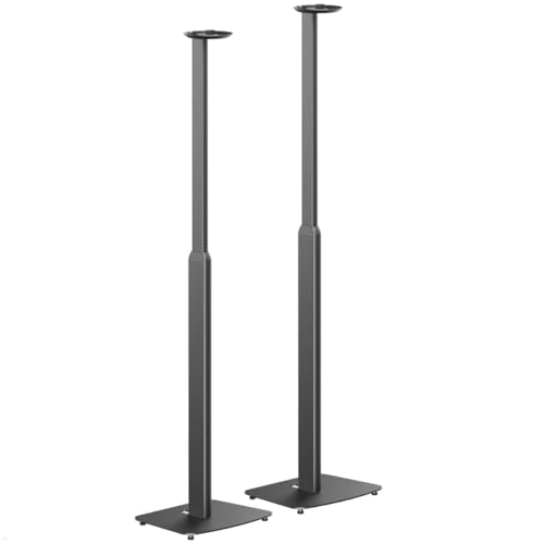 TecLines TLH004 2X Lautsprecher Ständer kompatibel mit Sonos Era 100 höhenverstellbar, schwarz von TecLines