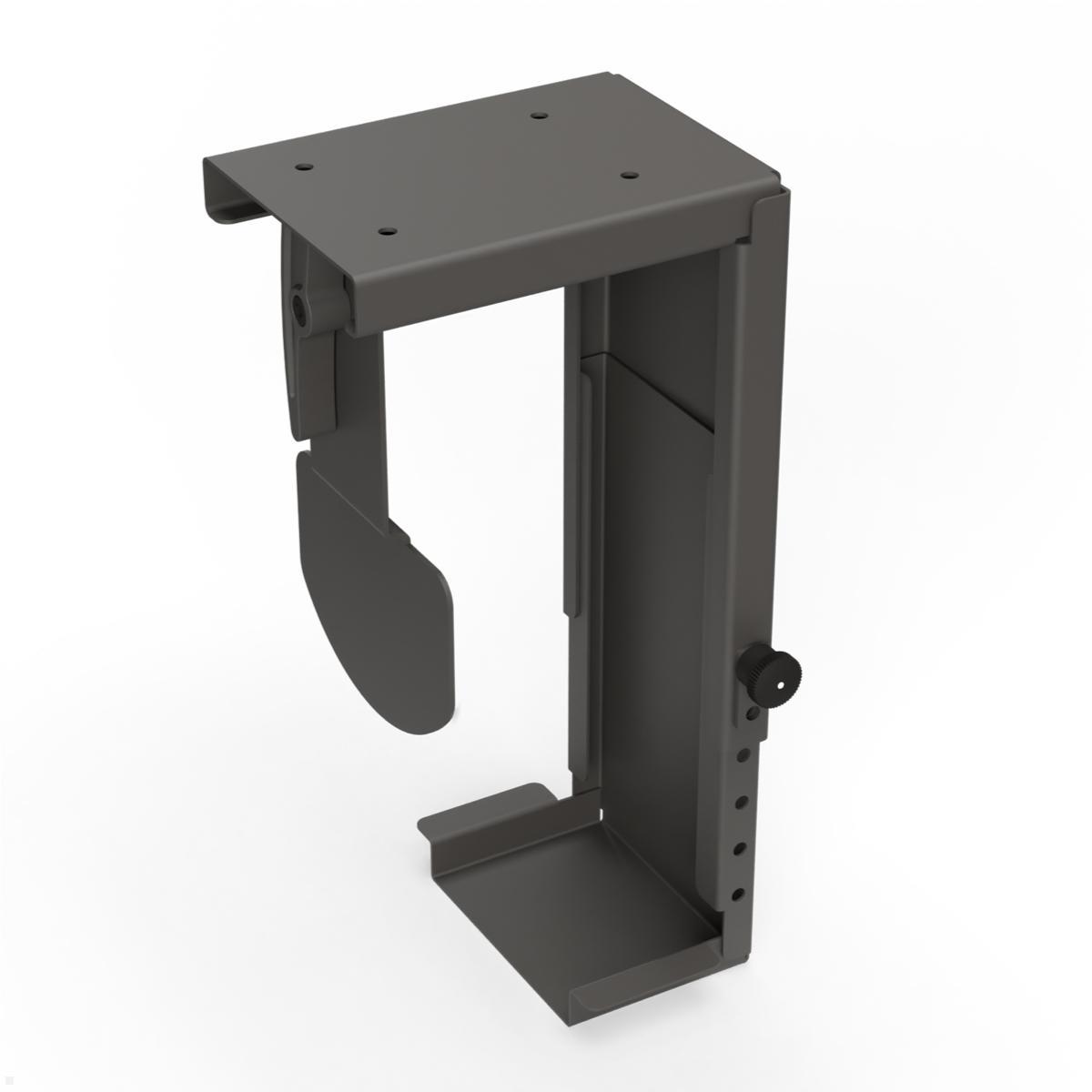 TecLines TPH002B Thin Client PC Halterung Untertisch 30-110 mm, schwarz TecLines TPH002B Thin Client PC Halterung Untertisch 30-110 mm, schwarz von TecLines