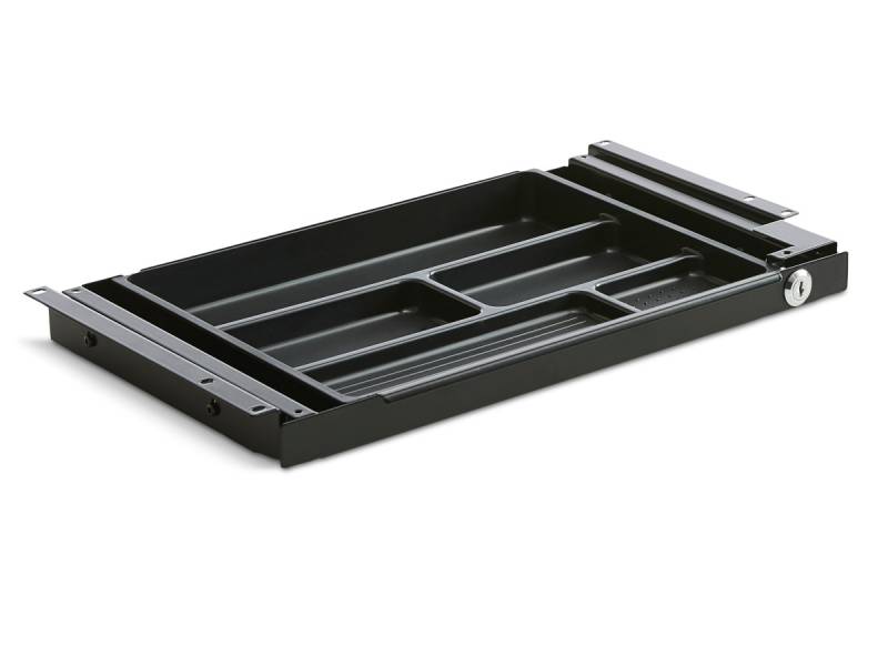 TecLines TUS004B ausziehbare Unterbau Schublade S abschlie?bar, schwarz von TecLines