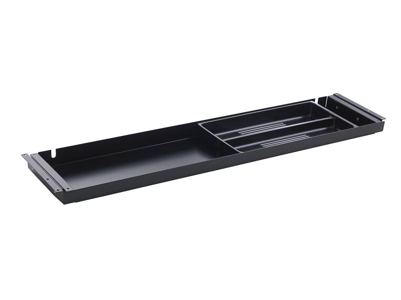 TecLines TUS005B ausziehbare Unterbau Schublade L 186mm tief, schwarz von TecLines