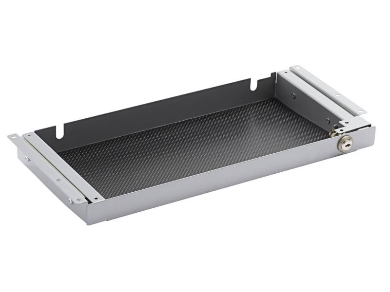 TecLines TUS008A Unterbau Schublade 186mm tief S, abschlie?bar, silber von TecLines