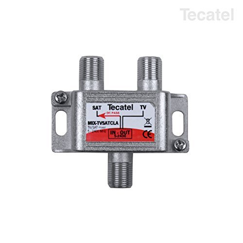 Tecatel distr.ict/telefonia Splitter/Verteiler TV-Sat, Klasse A, Frequenzbereich 5 – 2400 MHz, Tecatel distr.ict/telefonia Splitter/Verteiler TV-Sat, Klasse A, Frequenzbereich 5 – 2400 MHz, von Tecatel