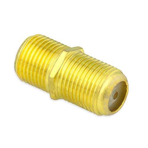 Tecbee 1x SAT F-Buchse Verbinder Kupplung Doppelbuchse Koaxial Kabel Adapter Verbinder Tecbee 1x SAT F-Buchse Verbinder Kupplung Doppelbuchse Koaxial Kabel Adapter Verbinder von Tecbee