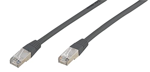 Teccus Netzwerkkabel CAT 5e, 15m, hellgrau, RJ45 Stecker <-> RJ45 Stecker von Teccus