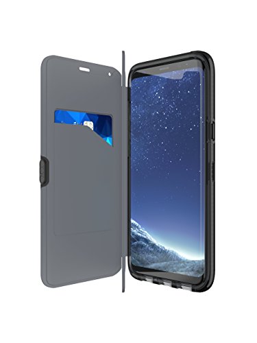 Tech 21 T21-5609 Evo Wallet Protective Case with Card Storage for Samsung S8 Plus - Black von Tech 21