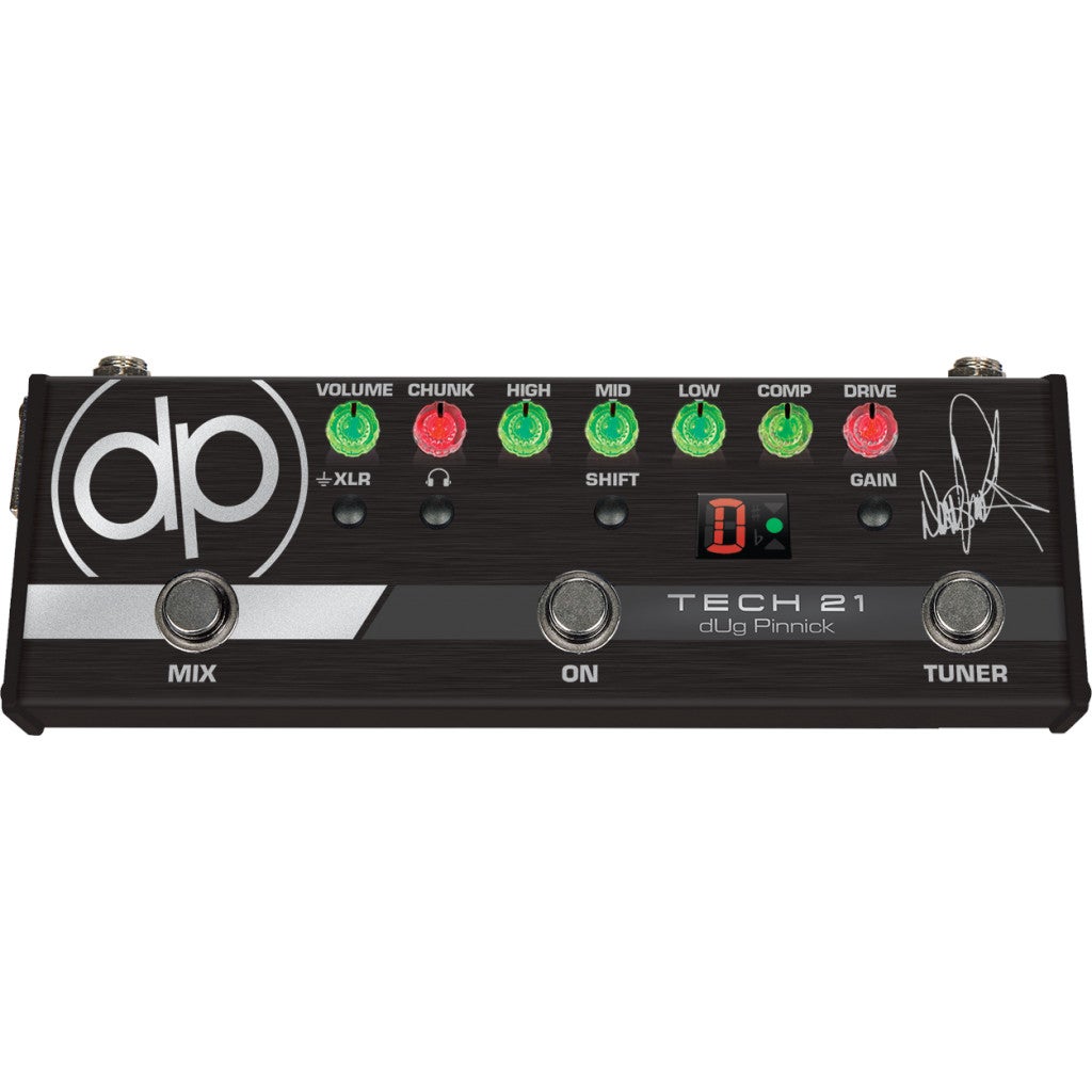 Tech 21 dUg Pinnick DP-3X Signature Bass Guitar Effect Pedal Tech 21 dUg Pinnick DP-3X Signature Bass Guitar Effect Pedal von Tech 21