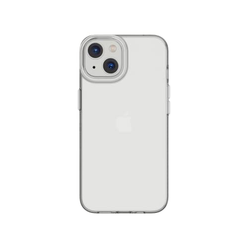 Tech21 Evo Lite Clear Hülle für iPhone 14, Halbtransparent, Einfache Telefonhülle, TPU und Biologisch abbaubar, Fallschutz: 2,4m von Tech 21