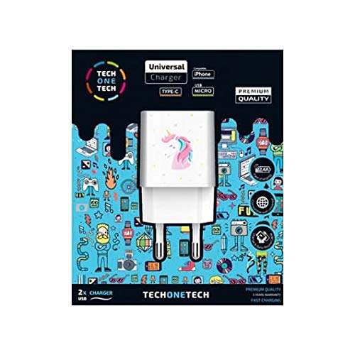 CARGADOR 5V 2 X USB T1T 2.4A Unicornio Dream CARGADOR 5V 2 X USB T1T 2.4A Unicornio Dream von TECH ONE TECH