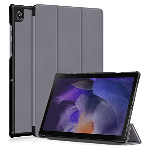 Tech-Protect SmartCase, Klapphülle, Schutzhülle mit Standfunktion, Magnetische Hülle | Kompatibel mit Samsung Galaxy Tab A8 10.5 X200 / X205 (Grau) von TECH PROTECT