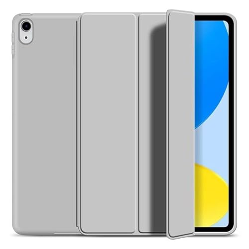 Tech-Protect SmartCase - Klapphülle, Schutzhülle mit Standfunktion, Magnetische Hülle | Kompatibel mit Apple iPad 10 2022 | Grau Tech-Protect SmartCase - Klapphülle, Schutzhülle mit Standfunktion, Magnetische Hülle | Kompatibel mit Apple iPad 10 2022 | Grau von TECH PROTECT