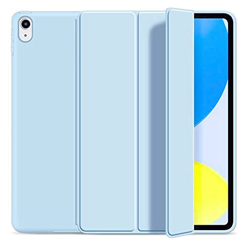 Tech-Protect SmartCase - Klapphülle, Schutzhülle mit Standfunktion, Magnetische Hülle | Kompatibel mit Apple iPad 10 2022 | Pastell Blau Tech-Protect SmartCase - Klapphülle, Schutzhülle mit Standfunktion, Magnetische Hülle | Kompatibel mit Apple iPad 10 2022 | Pastell Blau von TECH PROTECT