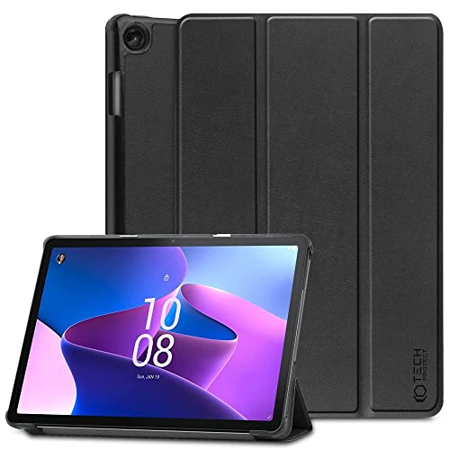 Tech-Protect SmartCase - Klapphülle, Schutzhülle mit Standfunktion, Magnetische Hülle | Kompatibel mit Lenovo Tab M10 10.1 3rd Gen TB328 | Schwarz von Tech-Protect