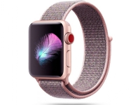 Tech-Protect TECH-PROTECT NYLON APPLE WATCH 1/2/3/4/5/6 (38/40MM) PINK SAND von Tech-Protect