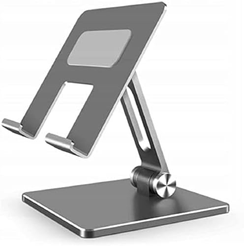 Tech-Protect Z11 Universal Stand Holder, Universal Halter, Verstellbare Handy Ständer, Tablet Staender, Halterung | Kompatibel bis 13 Zoll Geräte | Grau von Tech-Protect