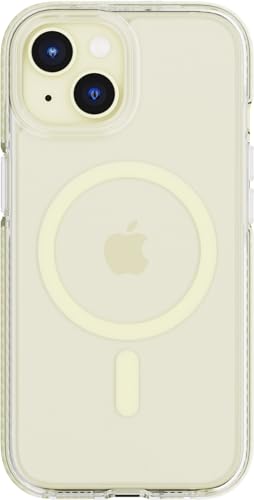 tech21 Evo Crystal für iPhone 15 - Kompatibel mit MagSafe - Aufprallschutz Hülle - Gelb tech21 Evo Crystal für iPhone 15 - Kompatibel mit MagSafe - Aufprallschutz Hülle - Gelb von tech21