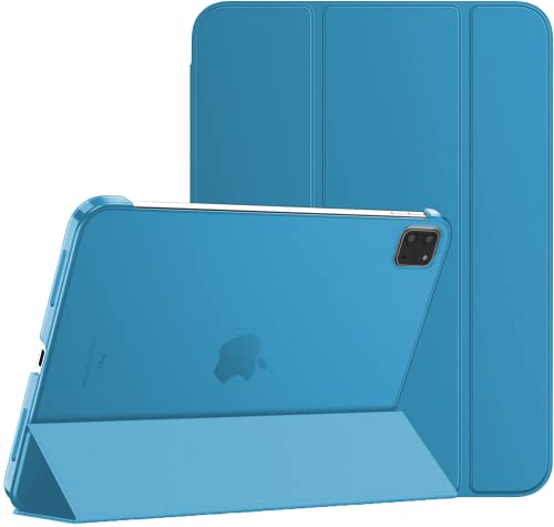 TechDealsUK Magnetische Smart Case für Apple iPad Pro 11 2022 2021 2020 Stand Cover mit Sleep Wake Funktion Apple Pen Steckplatz A2435 A2761 A2301 A2459 A2228 A2068 A2230 A2231 Aqua von TechDealsUK