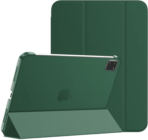 TechDealsUK Magnetische Smart Case für Apple iPad Pro 11 2022 2021 2020 Stand Cover mit Sleep Wake Funktion Apple Pen Steckplatz A2435 A2761 A2301 A2459 A2228 A2068 A2230 A2231 Smaragdgrün von TechDealsUK