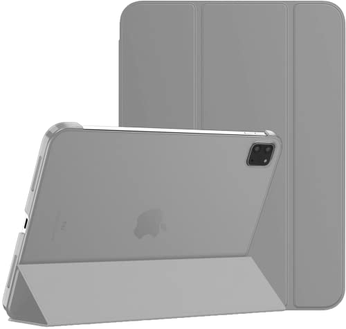 TechDealsUK Magnetische Smart Case für Apple iPad Pro 11 2022 2021 2020 Stand Cover mit Sleep Wake Funktion Apple Pen Steckplatz A2435 A2761 A2301 A2459 A2228 A2068 A2230 A2231 Grau von TechDealsUK
