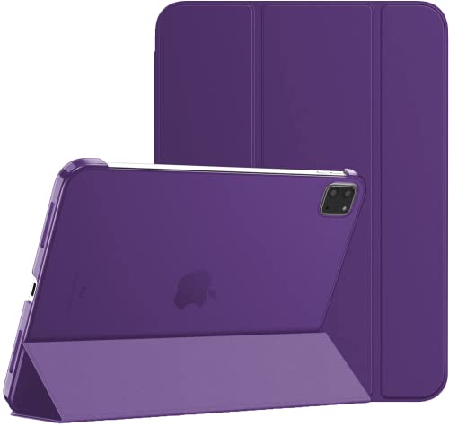 TechDealsUK Magnetische Smart Case für Apple iPad Pro 11 2022 2021 2020 Stand Cover mit Sleep Wake Funktion Apple Pen Steckplatz A2435 A2761 A2301 A2459 A2228 A2068 A2230 A2231 Lila von TechDealsUK