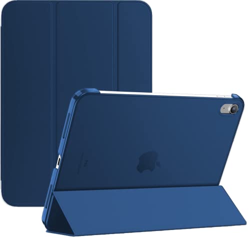 Magnetische Smart Case für iPad 10. Generation 10.9 (2022) [Modellnummer A2757, A2777] Standhülle Auto Sleep Wake Funktion (Blau) von TechDealsUK