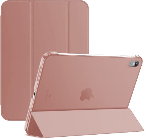 TechDealsUK für iPad 10. Generation 10.9 2022 Modellnummern A2757, A2696 und A2777, Smart Case Stand Cover mit magnetischer automatischer Sleep/Wake-Funktion für iPad 10, Roségold von TechDealsUK