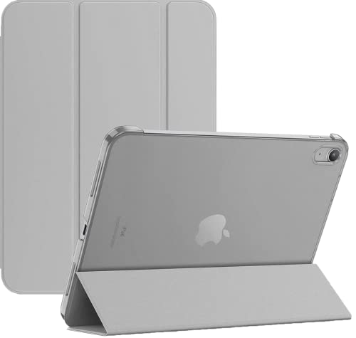 Magnetische Smart Hülle für iPad Mini 6 (2021) 8,3 Zoll A2567 A2568 Stand Case mit Sleep/Wake-Funktion (Grau) von TechDealsUK