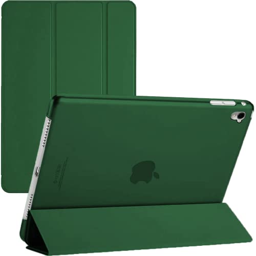 TechDealsUK Für iPad 10.2 9. 8. 7. Generation 2021 2020 2019 Smart Case Ultra Slim Magnetische Abdeckung mit Auto Wake Sleep für Apple iPad 10.2 Smaragdgrün von TechDealsUK