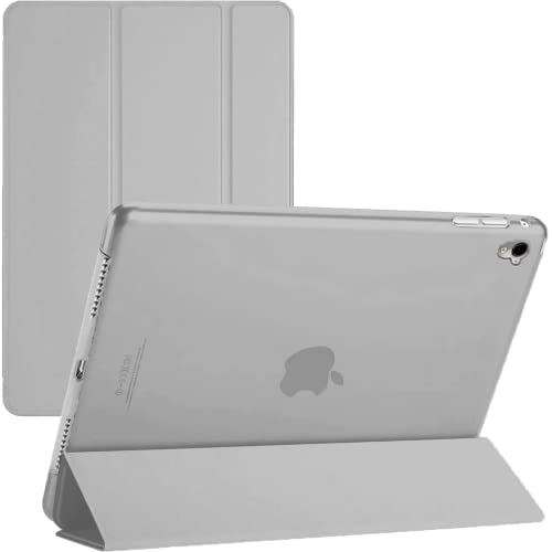 Smart Case für Apple iPad 10,2 Zoll (9. Generation 2021) (8. Generation 2020), (7. Generation 2019) Ultra Slim Magnetic Cover (Grau) von TechDealsUK