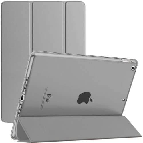 Smart Case für iPad Mini 1/2/3 (2012, 2013, 2014) A1432 A1454 A1455 A1491 A1490 A1489 A1600 A1599 Magnetischer Ständer Cover mit automatischer Wake/Sleep (Grau) von TechDealsUK