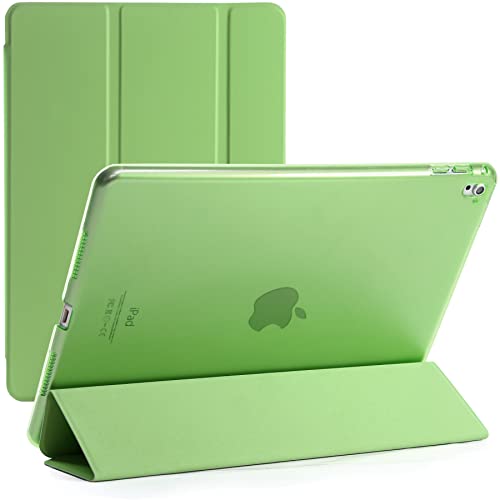 Smart Case für iPad Pro 9.7 (2016) A1674/1675 Magnetischer Ständer Cover mit automatischer Wake/Sleep (Grün) von TechDealsUK