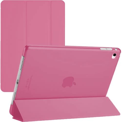 TechDealsUK iPad 9.7 6. Generation (2018) Smart Magnetic Stand Case Cover with Automatic Wake/Sleep A1954 A1893 (Pink) von TechDealsUK