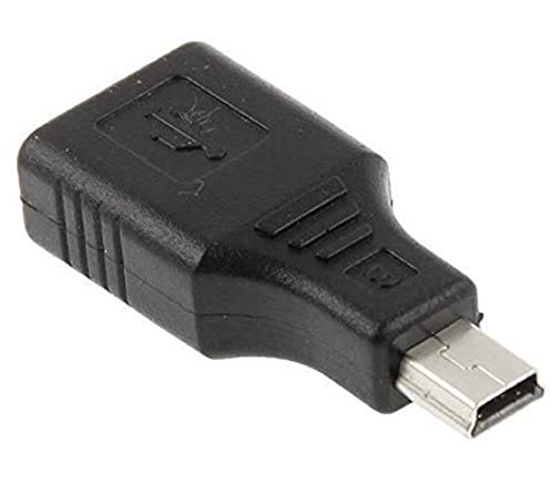 Adapter mini USB OTG 5 Pin USB Buchse für Anschluss einer USB Schlüssel An einem Autoradio oder Tablet mit Port Mini USB von TechExpert