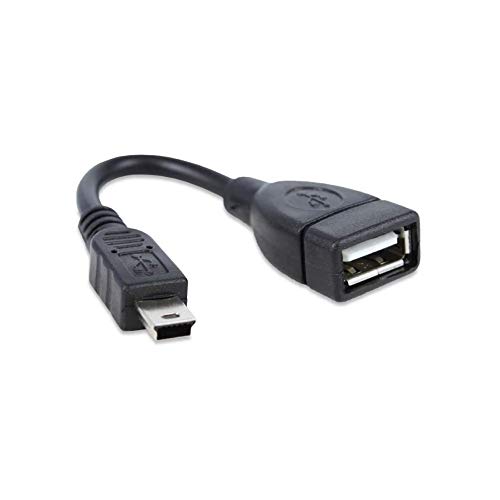 TechExpert Micro-USB-Kabel, 5-polig, OTG auf USB-Buchse. Droit von TechExpert