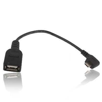 TechExpert USB-Kabel (90 Grad abgewinkelt, 30 Zentimeter, USB Host / Adapter, für Google Nexus 7-7 Tablet 16 GB / 32 GB / Micro-USB auf USB-Buchse) von TechExpert