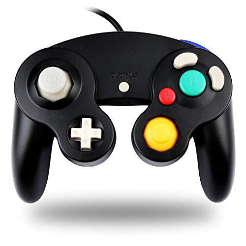 TechKen Controller für Gamecube Wii Wired Game Controller Joypad Dual Vibration NGC Gamepad Game Cube Original Controller für Gamecube GC Spiele von TechKen