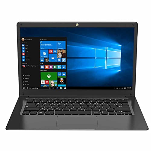 Techbite ZIN BIS 14.1 HD Notebook, Laptop Windows 10 Pro Computer, 14.1 Zoll, Intel Celeron N3450 Quad-Core, 4GB RAM, 64GB eMCP, WLAN, Bluetooth, 5000 mAh großer Akku, EN-Tastatur von Techbite