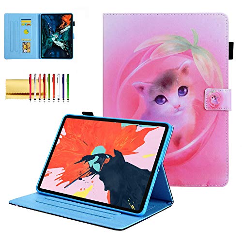 Smart Cover für iPad Air 10,5 Zoll 2019 (3rd Gen), iPad Pro 10.5 Hülle, Techcircle Stand Folio [Schlafmodus] Premium PU Leder Schutzhülle Book Case für Techcircle iPad Pro/Air 10,5 Zoll Tablet, Pink von Techcircle