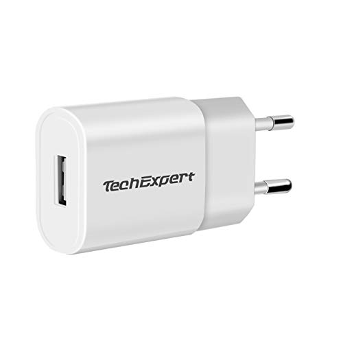 Ladegerät auf USB, 5 V, 2 A TechExpert (2A Weiß) von Techexpert