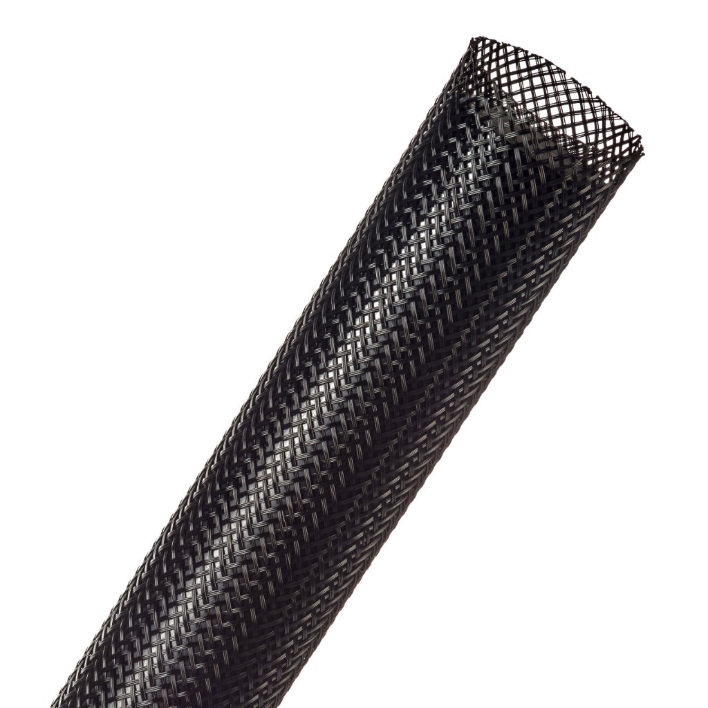 Techflex PTN1.00BK FlexoPET Braided Cable Sleeve ⌀1.6-4.6cm, 9m Techflex PTN1.00BK FlexoPET Braided Cable Sleeve ⌀1.6-4.6cm, 9m von Techflex