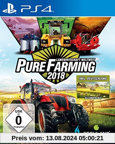 Pure Farming 2018 - Landwirtschaft weltweit - D1 Edition [Playstation 4] von Techland