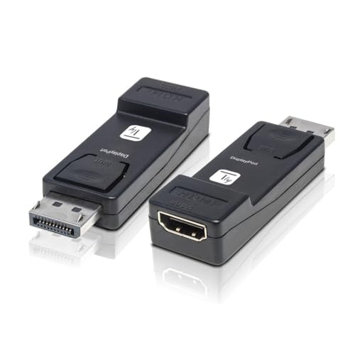 Convertitore Video Techly Converter Adapter DisplayPort DP 1.2 to HDMI 4K 30Hz von Techly