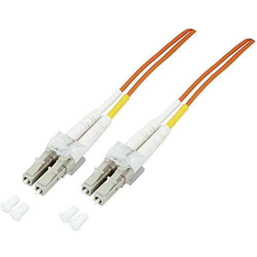 EFB Elektronik O0312.5 Duplex Jumper LC-LC 50/125, OM3, LSZH, 2.0mm, 5m Aqua von Techly