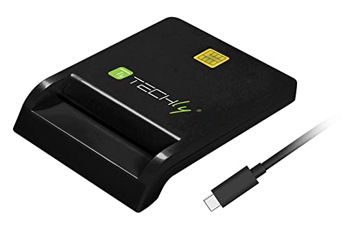 TECHLY 108521 Smart-Kartenleser USB-C kompakt weià TECHLY 108521 Smart-Kartenleser USB-C kompakt weià von Techly
