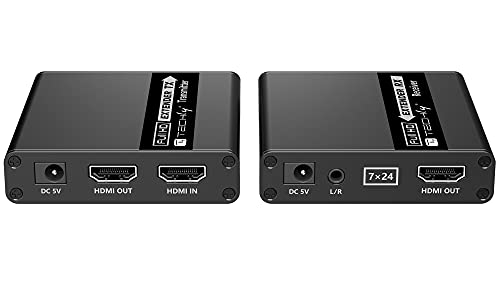TECHLY Extensor HDMI 1080P REAL TIME CAT6/6A/7 UP 70M EDID IR TECHLY Extensor HDMI 1080P REAL TIME CAT6/6A/7 UP 70M EDID IR von Techly
