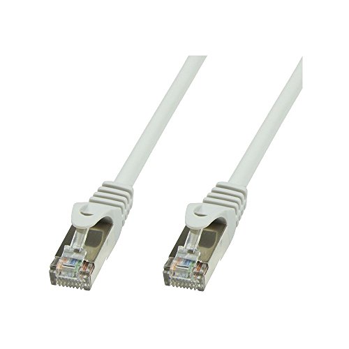 TECHLY PROFESSIONAL 101386 Netzwerkkabel Cat.6 Kupfer Grau SFTP LSZH 10m Grau von Techly