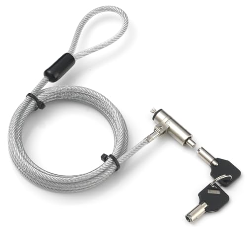 Techly 108262 Kabelschloss Wedge-Lock für Notebook Kabel 1,8m Silber Techly 108262 Kabelschloss Wedge-Lock für Notebook Kabel 1,8m Silber von Techly