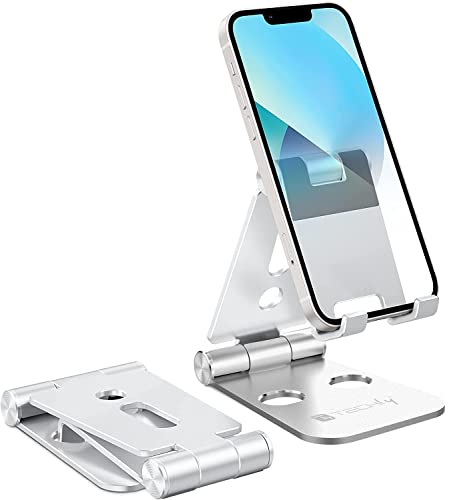 Techly 363289 Verstellbare und faltbare Halterung für Smartphone, Tablet, Schreibtisch, Silber Techly 363289 Verstellbare und faltbare Halterung für Smartphone, Tablet, Schreibtisch, Silber von Techly