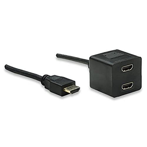 Techly ICOC HDMI-F-002 HDMI Videokabel Splitter von Techly